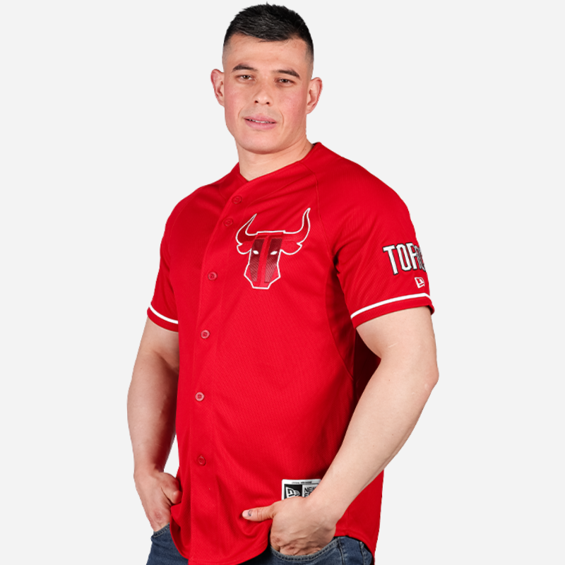 Jersey New Era Isotipo Red