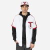 Jersey TJ Blanco 2025 – vista frontal con bordado “TJ”